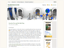 Tablet Screenshot of harkyman.com