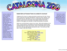 Tablet Screenshot of cataloonazoo.harkyman.com